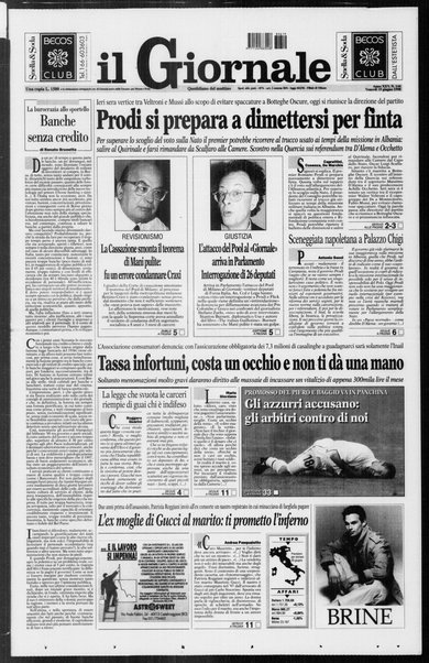 Il giornale : quotidiano del mattino